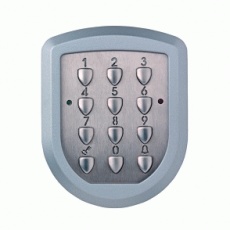 Funk-Codetaster 3-Befehl 433MHz (Edelstahltastatur)