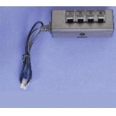 Adapter-Set zum Anschluss von herk�mmlichen Kabeln an Westernstecker-Buchse